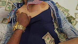 Blonde SCREAMS Punish My PUSSY and ASS for Cash