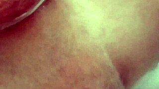 i stretch my prolapsed asshole with hot water then fuck it deep after shaving my tattooed monster cock