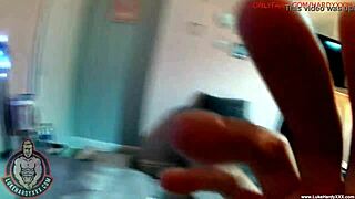 Luke Hardy rams his cock up milfy Eva's tight shaved ass for hot anal cumshot