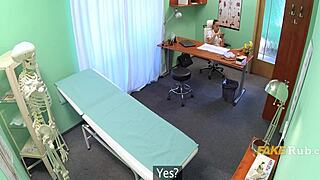 nurse rides bosses boy relentlessly in office for multiple explosive cums