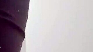 redhead with huge hairy tits masturbates big ass at work solo