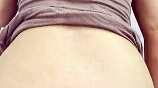 i flip my curvy latina girlfriend over to watch her fat ass shake while riding hard