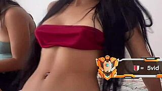 this colombian petite teen morenita shakes her perky tits 🍑😍