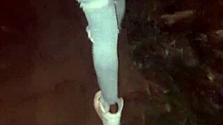 destroying juicy latina stranger's big ass with rough anal after street party fiesta