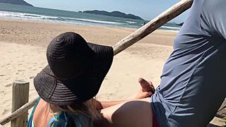 hey milf you teased that stranger's cock with your tongue now he's pounding your big ass outdoors pov