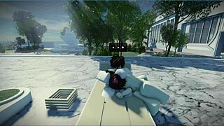 Who's fucking this cute catgirl fan first time?