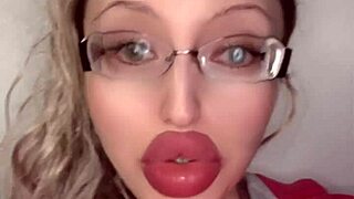 whoa russian lipstick glasses fetish full movie storyline gets me going 😍🔥