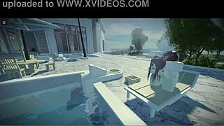 Who's fucking this cute catgirl fan first time?