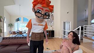 Satine Delivers Slippery Footjob as ThePorndude Pounds Brunette Teen