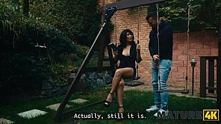 i can't resist this asian mature riding young czech stud