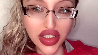 whoa russian lipstick glasses fetish full movie storyline gets me going 😍🔥