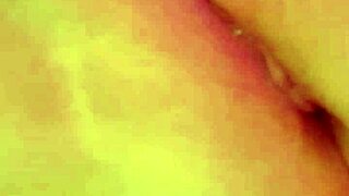 Horny bbw pounds fat pussy rough with huge toys solo