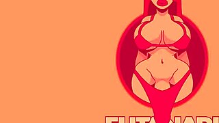 oh man, valentina nappi's real futanari clone gets her cock sucked then ridden in wild facial cumshot mess!