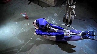 batgirl bound tight craving her dark batman rescue