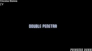 whoa double penetration wrecks princess donna with scotty and richard