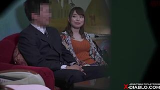 【love hotel hidden cam】pale big tits subordinate's wife cheats with oral sex