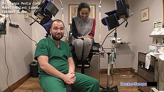 kalani luana's heart races trading cash for dr tampa's humiliating teen exam