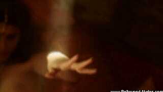 bollywood babe strips and flashes exotic curves in erotic dance tease