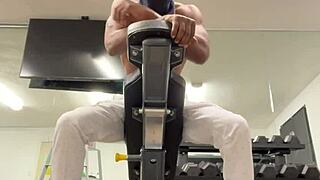 Muscular Biceps and Back Lift Ladies During Intense Sex