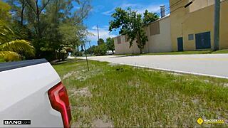 Thick Blonde Milf Gets Roadside Fucked Hard by Assistance Guy