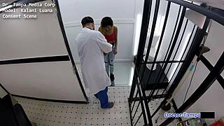 kalani luana's heart races trading cash for dr tampa's humiliating teen exam