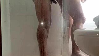 70 year old neighbor milf anal creampie ends with mouth swallow in garage