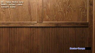 kalani luana's heart races trading cash for dr tampa's humiliating teen exam