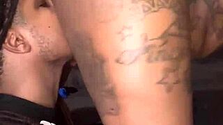 ever wonder how sloppy tongues devour these ebony asses in worship comp?