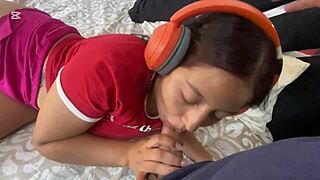 Stepsister Fucked While On Phone!