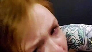 sophia celeste slurps extra sloppy blowjob with heavy spit dildo gagging amateur fetish