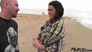 homemade sloppy deepthroat blowjob from busty model mommy to daddy's monster cock