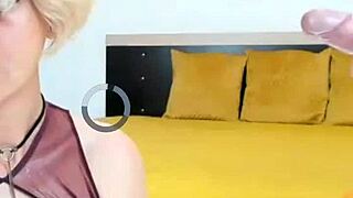 WHITE GIRL GAGS on SLOPPY DEEPTHROAT facial SPIT from milkybabes web chat!!