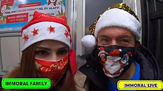 Mina Von D Ditches BF for Muscular Budapest Holiday Fuck