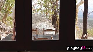 All-Natural Blondie Ali Claire Poses Nude Outdoors For Playboy