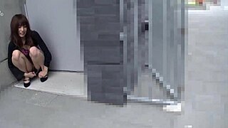 remote vibe walk with hitomi misaki - vibrations make her pussy throb wildly on stroll?