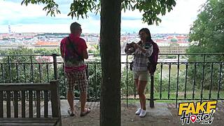 Wow backpacker babe sucks cock in car then gets fucked everywhere in hostel!