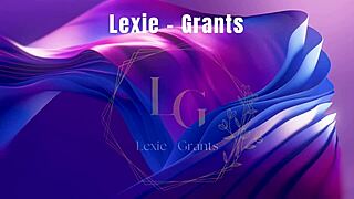 Chubby lexie grants in sexy maid lingerie costume tempts with fat milf curves closeup