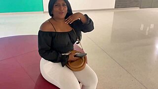 Beautiful Latina's big ass bent over fucked deep in stranger's house