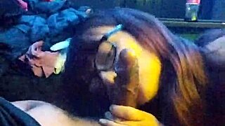 sometida loves gagging on full cock and balls, swallowing every drop hungrily