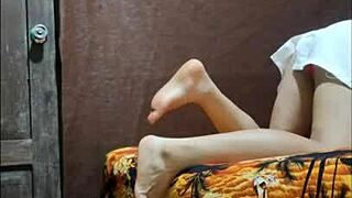 sexy latina stepdaughter wants anal porn filming with daddy to relax her tight ass