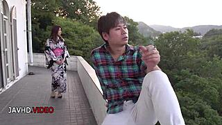 Busty Wife Delivers Intense Asian Blowjobs in JAV