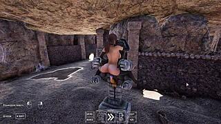 laras tight ass gaped cave-sized monster cock hentai animation game