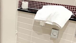 Stepmother and Son Arrive at Hotel. They Share the Bed Room