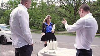 the milkmen pee on ria sunn 5on1 balls-deep dap deepthroat gapes drink shower cum mouthful swallow gio2830