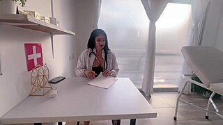 Roxy Gutierrez Seduces Roommate for Face Full of Cum in Nurse Roleplay