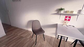 Roxy Gutierrez Seduces Roommate for Face Full of Cum in Nurse Roleplay