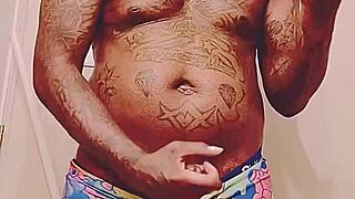 that black dude with fat cock blows quick before sugar mama date