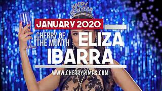 Eliza Ibarra bares her natural Latina tits in exclusive interview chat