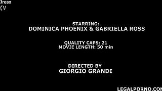 We're double addicted to rough anal, ass to mouth with Dominica Phoenix and Gabriella Ross!