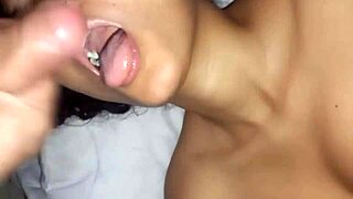 Dude my latina friend begs for my load and gulps every drop